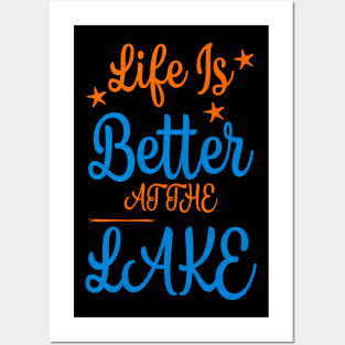 Life Is Better At The Lake, Lake erie Posters and Art